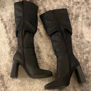 Black Over the Knee Boots